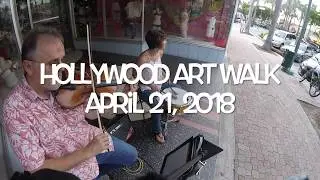 Hollywood Art Walk April 21, 2018