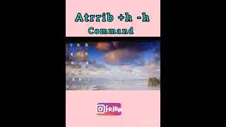 Attrib command in DOS