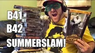 Распаковка суперзвёзд WWE!! DM Рик Флэр! Серии 41 и 42! Фигурки рестлеров SummerSlam от MATTEL!