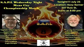 San Antonio Pool League  BCA City Championship / Live from Kozy Korner