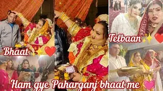 Aaj ham gye pachkuia valmiki mandir bhaat telbaan mande me✨❤️