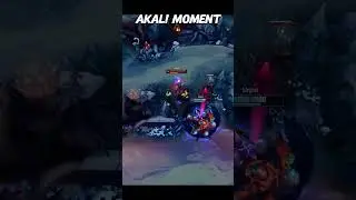 Akali Moment🤩League Of Legends #leagueoflegends #riotgames #gaming #leagueclips