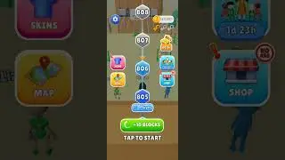Bridge Race Level:[805-809] GamePlay #game #gaming #GamePlay #bridgerace