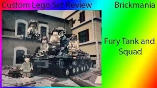 Custom Lego Set Review: Brickmania Easy Eight - M4A3E8 Sherman Tank and M4A3E8 Hollywood Add-On Pack