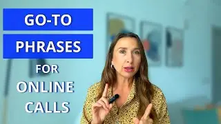 Break the Silence on Work Calls | Go-To English Phrases and Tips!