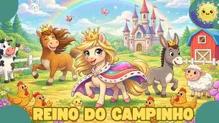 Canções infantis de animais - O Reino do Campinho - música infantil 