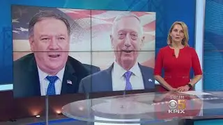Secretaries Pompeo, Mattis Defend Trump Foreign Policy Moves At Stanford University