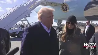 Trump proposes &lsquo;getting rid of FEMA&rsquo; while visiting North Carolina