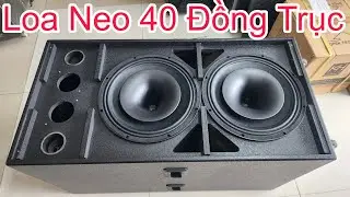Ráp Loa Kéo Điện 40 Đôi Bass Treble ĐỒNG TRỤC Gọn Nhẹ Tiếng Sáng Hát Nhẹ Nhàng Rất Hay