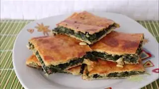 EMPANADA DE ESPINACAS Y CEBOLLA