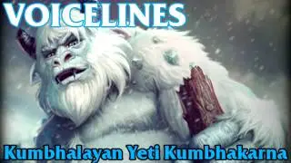 Kumbhalayan Yeti Kumbhakarna Voice Pack
