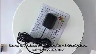 Active GPS Antenna SMA External GPS GNSS Antenna Magnetic Mount Antenna