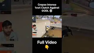 NG Cropse Crazy 1vs4 Clutch Against Godlike eSports #1vs4clutch #freefire #shorts #upnext #foryou