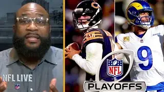 NFL LIVE | Caleb Williams to pick apart Chicago&rsquo;s defense - Swago on Bears vs Rams in NFC divisional