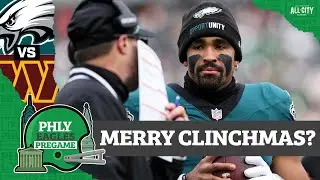 Eagles-Commanders Pregame: Jalen Hurts, Eagles head down I-95 with eyes on a CLINCH