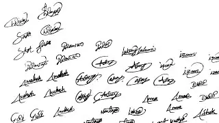 ✍🏼Signature for my Subscribers🖋️ HowToWrite #signature #signaturesigning