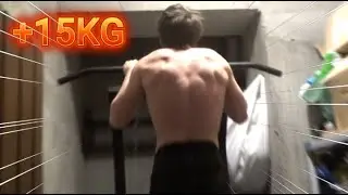 WEIGHTED acceleration training [pull ups and muscle ups] - CALISTHENICS
