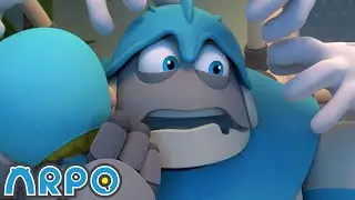 Night Time Terrors 🎃 | ARPO The Robot | Robot Cartoons for Kids | Moonbug Kids