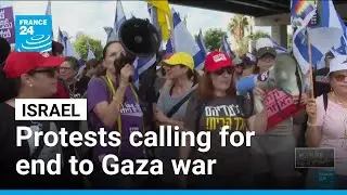 Nationwide protests over Gaza war, hostage deal sweep Israel &bull; FRANCE 24 English