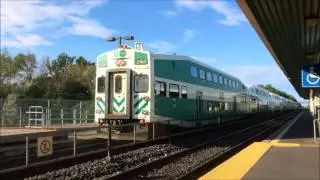 1 Hour of the Evening Rush at Burlington GO Station 8/1/16
