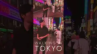 Walking Tokyo at Night: Shibuya's Neon Wonderland (Shorts) [No Commentary]
