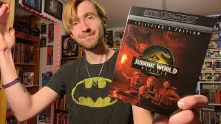 Jurassic World Rebirth 4K Blu-Ray Unboxing 