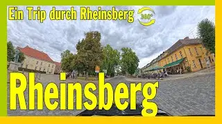 Ein Trip durch Rheinsberg - Ein Juwel in Brandenburg - Ein Video in 360 Grad