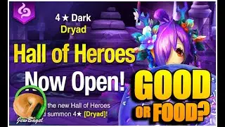 HYANES the Dark Dryad Hall of Heroes is coming! (Summoners War)