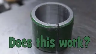 How to hold a square work piece in a 3-jaw chuck