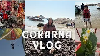 தமிழில்: Day 2 in Gokarna | Mahabaleshwar temple🛕 and Om beach🌊 | Travel vlog✨
