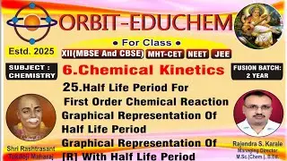 Class12+MHT-CET+NEET+JEE 6.Chemical Kinetics L:-25