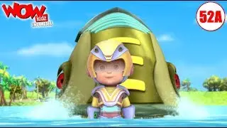 Kartun | Vir: The Robot Boy | Kartun Baru | Vir Vs Robot Piranha | WowKidz Indonesia