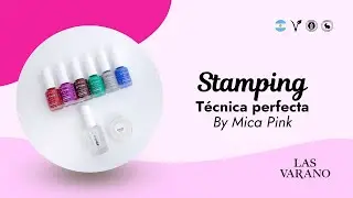 Técnica de STAMPING paso a paso 💅🏻 #nails #lasvarano