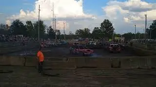 Delaware county Fair derby 9-20-25 Street stock compact class 