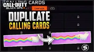 BLACK OPS 3 &ldquo;HOW TO COPY/DOWNLOAD CALLING CARDS GLITCH!&rdquo; BO3 Copy CALLING CARD Easy GLITCH TUTORIAL