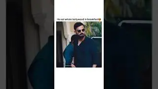 Virat kohli eat whole Bollywood & Actors in breakfast😎 #shorts #bollywood #viratkohli #cricket #rcb