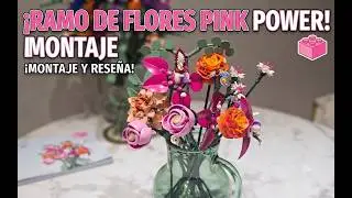 LEGO® Botanical – Ramo de Flores Fantasía en Rosa