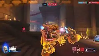 Overwatch - We love a good tank play of the game