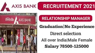 Axis bank vacancy 2021|Axis bank job apply online|Private bank jobs 2021|Freshers bank jobs