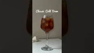 Classic cold brew using @ThirdWaveCoffeeAcademy #coldbrew #thirdwavecoffee