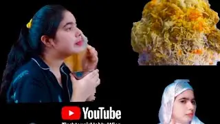 Ice cube 🧊 Apply face for different styles and making chicken briyani for my style 🤤💫