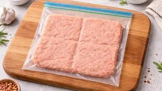 &ldquo;Ground chicken, ready to cook! 🍗🔥 Easy & tasty meal prep!&rdquo;