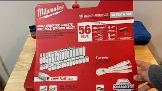 Milwaukee 56pc. 3/8&rdquo; Socket Set - Only $99 during Holidays - Unboxing