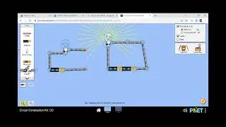 Tutorial Membuat Rangkaian Seri dan Paralel melalui aplikasi phet colorado edu