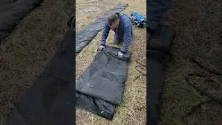 TARP ROLLING 101 #tarp #rollingup #rollingupatarp #howtorollupatarp #flatbed #owneroperator #ownerop
