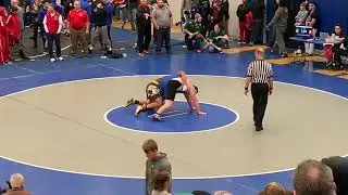 Ian Michael Allison - Lamphere Rams Wrestling - 2/16/2019