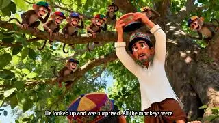 The Cap Seller and the Monkeys | Moral Story for Kids | Bedtime Stories
