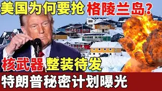 美国为何要强格陵兰岛？真相70年前就已埋下，特朗普秘密计划曝光，核武器整装待发，开战就差一句话【历史档案】