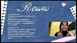 🎬 Group Project: English Phonetics & Phonology Video || Charting the Features, Vocalic Features