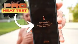 Тест iPhone 17 на тепло &mdash; Я В ШОКЕ